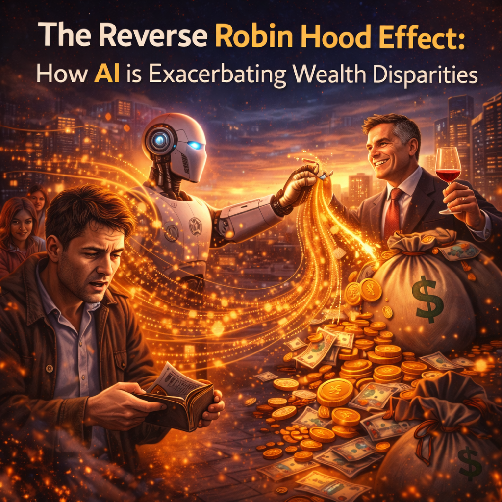 The Reverse Robin Hood Effect: How AI is Exacerbating Wealth Disparities