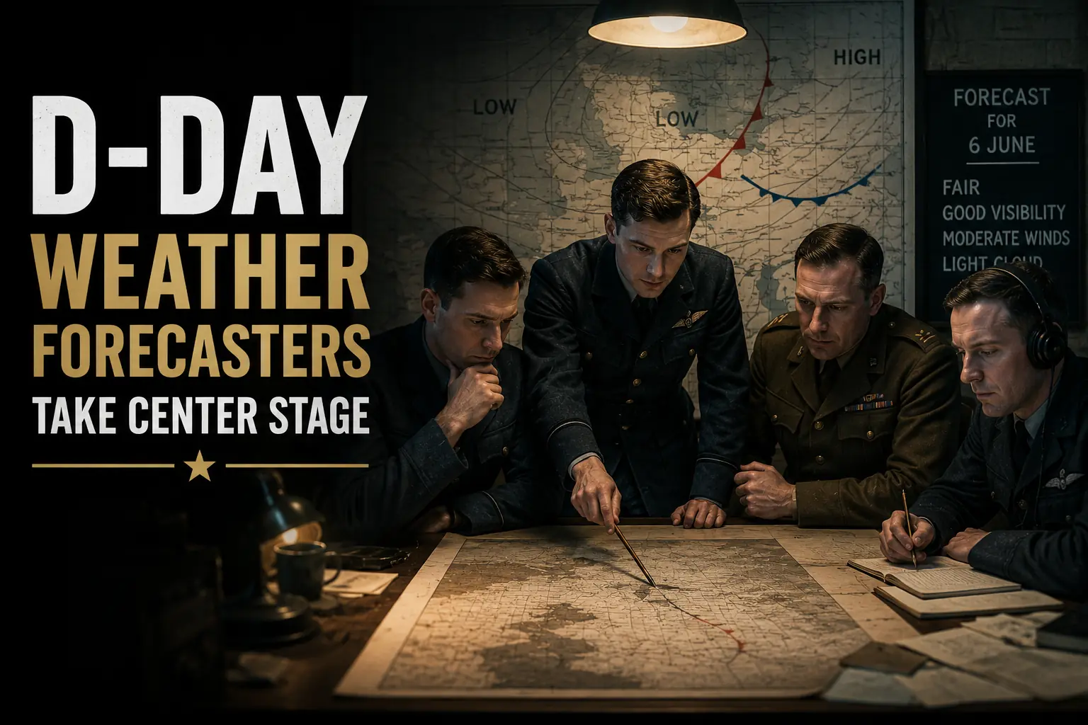 D-Day Weather Forecasters Take Center Stage
