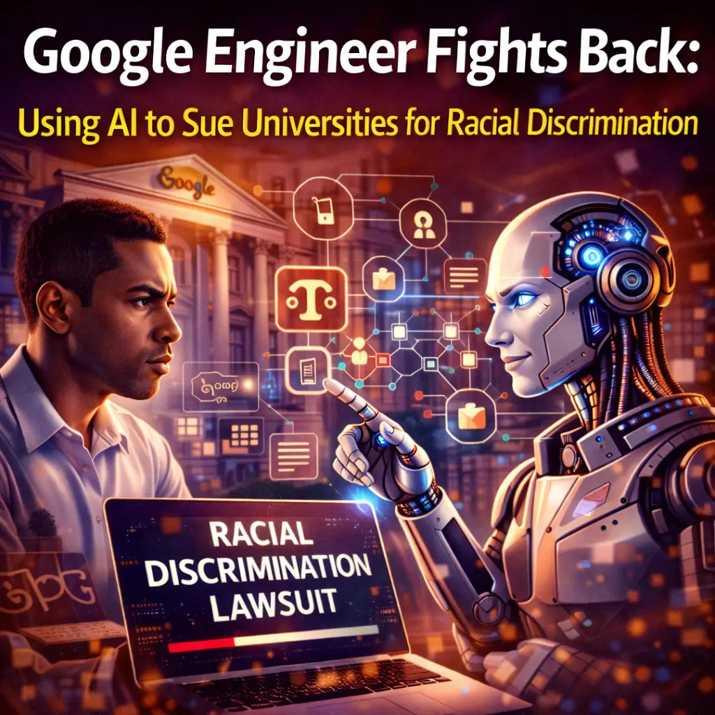 Google Engineer Fights Back: Using AI to Sue Universities for Racial Discrimination