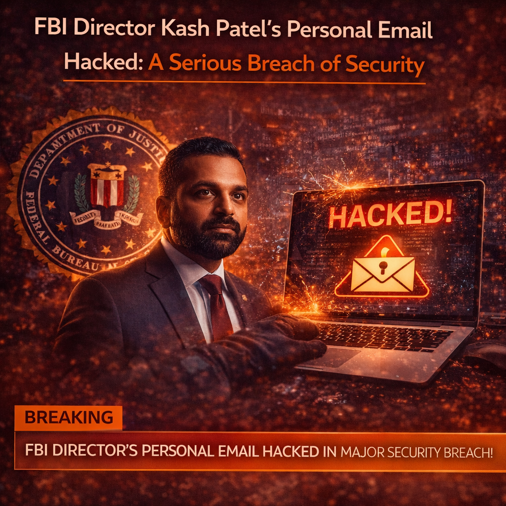 FBI Director Kash Patel's Personal Email Hacked: A Serious Breach of Security