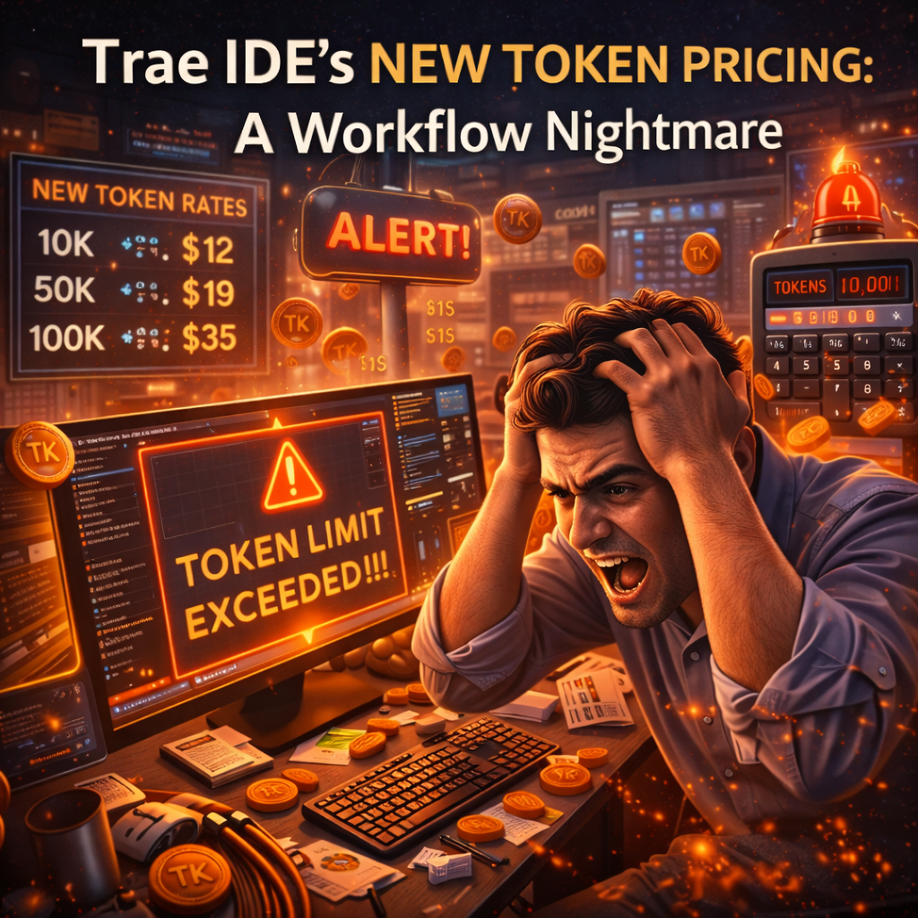 Trae IDE's New Token Pricing: A Workflow Nightmare