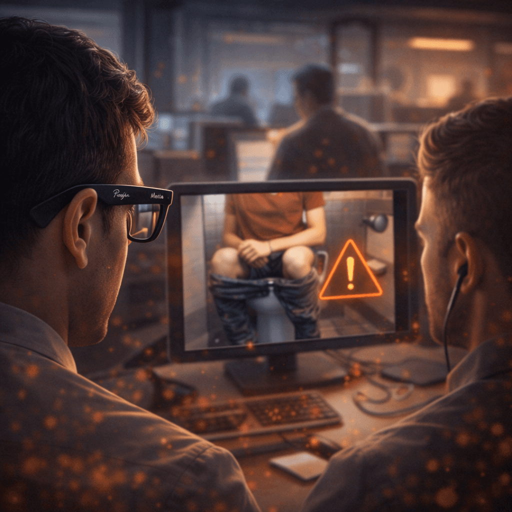 Workers Report Watching Ray-Ban Meta-Shot Footage of People Using the Bathroom