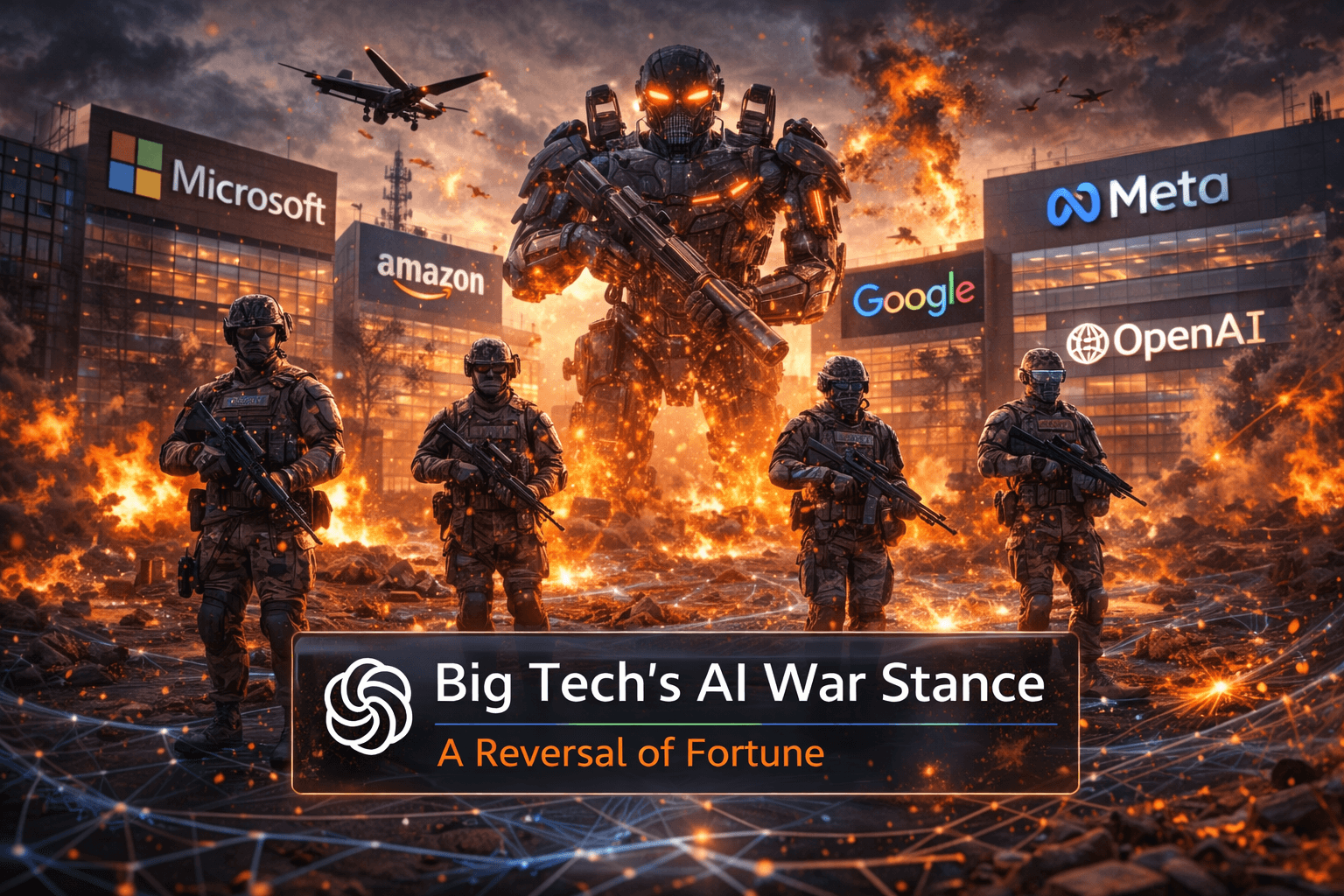 Big Tech's AI War Stance: A Reversal of Fortune