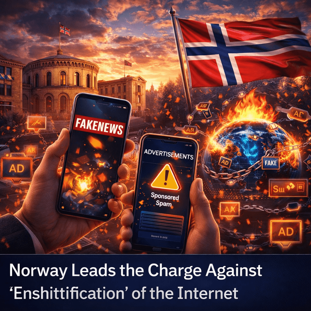 Norway Leads the Charge Against 'Enshittification' of the Internet