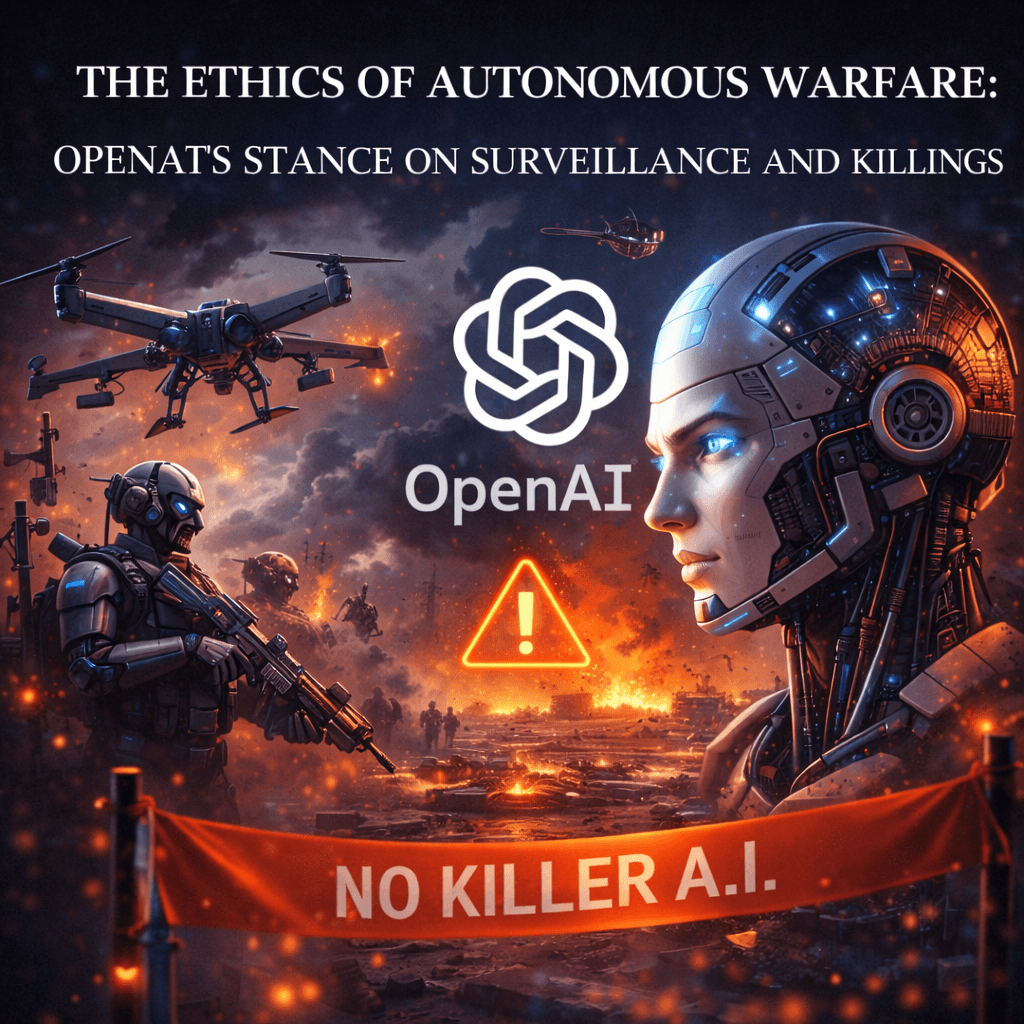 The Ethics of Autonomous Warfare: OpenAI's Stance on Surveillance and Killings