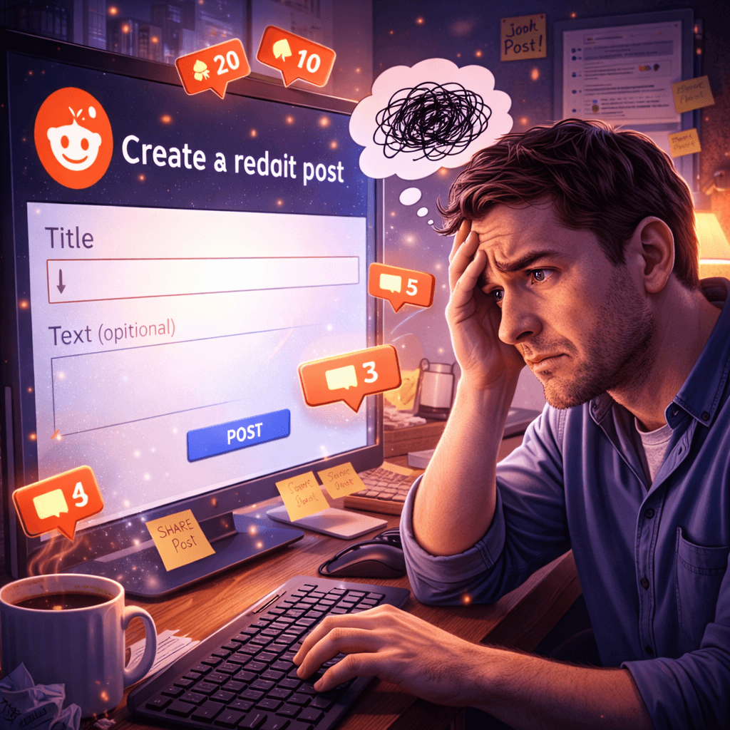 The Reluctant Reddit Poster